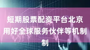 短期股票配资平台北京用好全球服务伙伴等机制