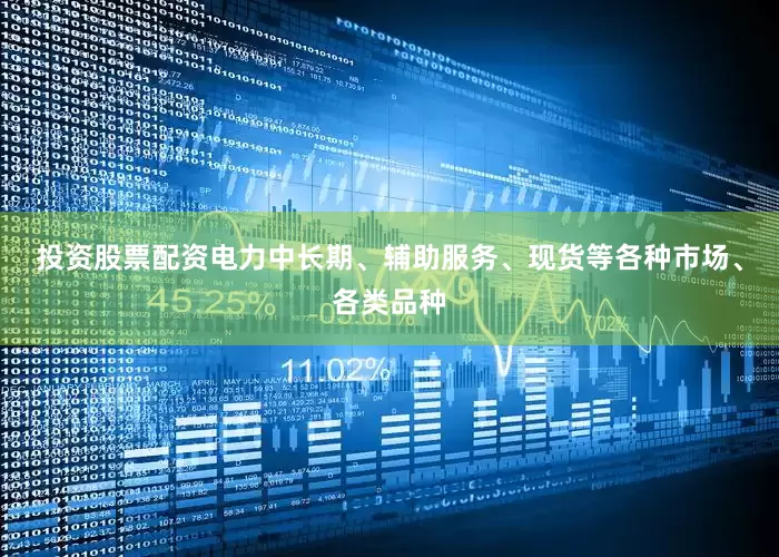 投资股票配资电力中长期、辅助服务、现货等各种市场、各类品种