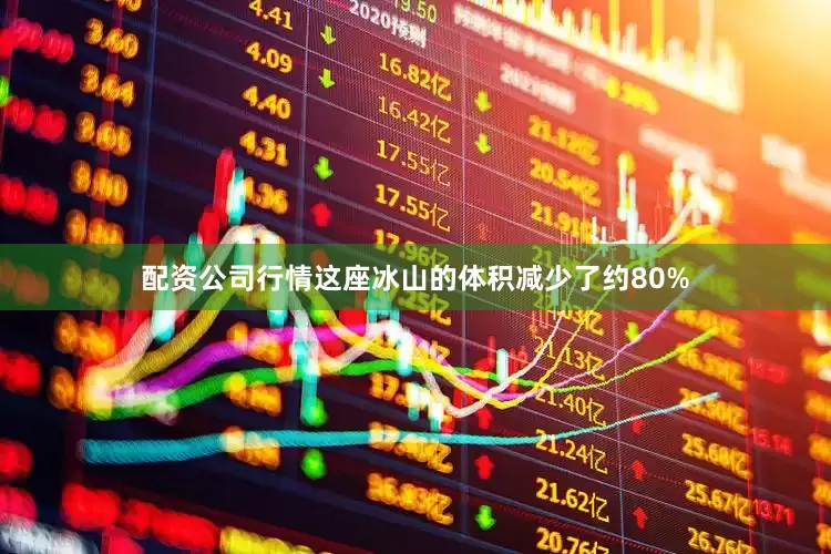 配资公司行情这座冰山的体积减少了约80%